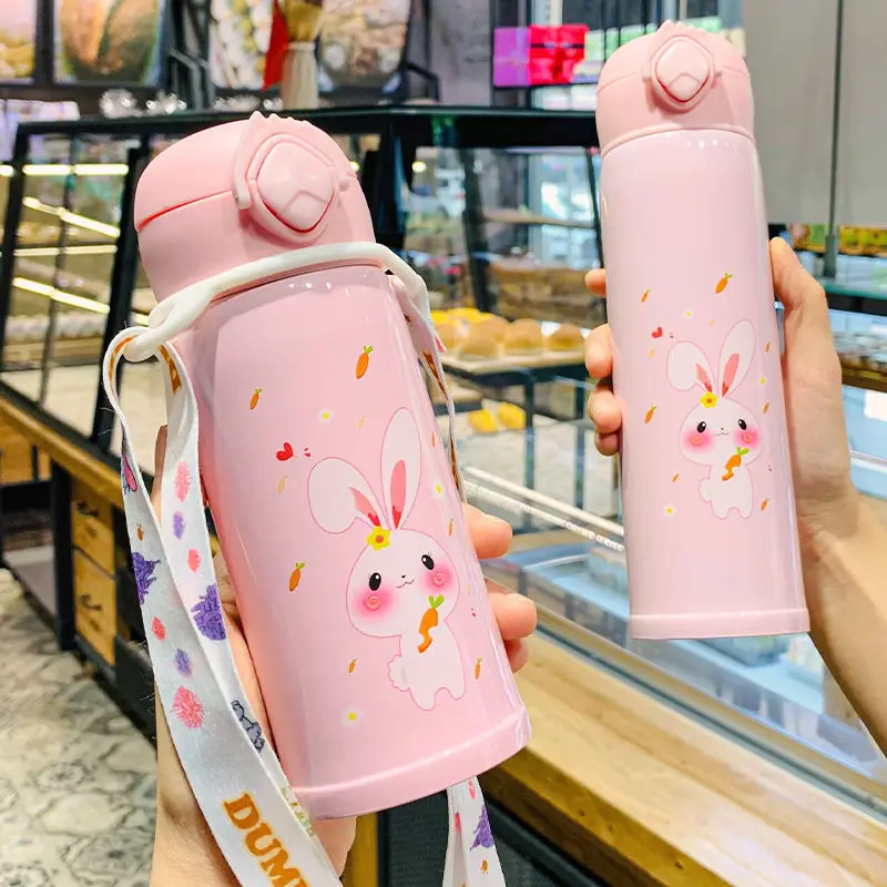 Warm cup Korean version female student lovely 304 stainless steel water cup cartoon small fresh portable anti falling tea cup
Warm cup Korean version female student lovely 304 stainless steel water cup cartoon small fresh portable anti falling tea cup