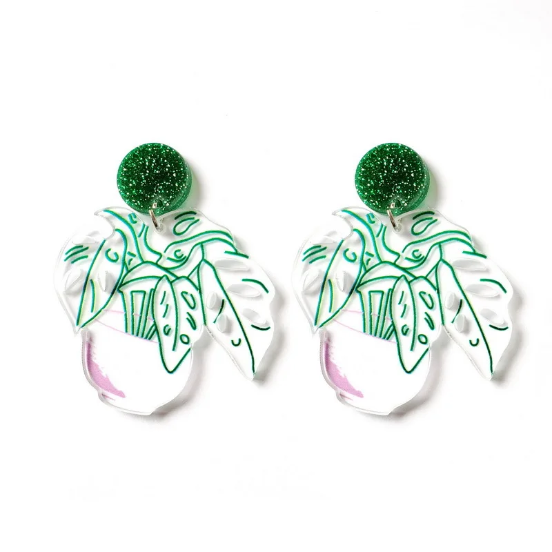 Fashion Lovely Flower Daisy Rose Cactus Drop Earrings for Women Girls Acrylic Plant Dangle Earrings Female Brincos Jewelry 
Fashion Lovely Flower Daisy Rose Cactus Drop Earrings for Women Girls Acrylic Plant Dangle Earrings Female Brincos Jewelry