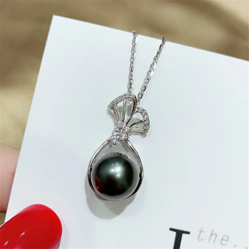 Jewelry Handwork Pendant Base S925 Sterling Silver Pearl Pendant Accessories And Parts Findings Jewelry For DIY Fittings Women
Jewelry Handwork Pendant Base S925 Sterling Silver Pearl Pendant Accessories And Parts Findings Jewelry For DIY Fittings Women