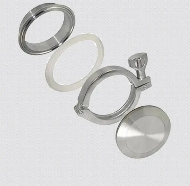 Free shipping 4'' 102MM OD Sanitary TriClamp Ferrule + End Cap + Tri Clamp + Silicon Gasket
Free shipping 4'' 102MM OD Sanitary TriClamp Ferrule + End Cap + Tri Clamp + Silicon Gasket