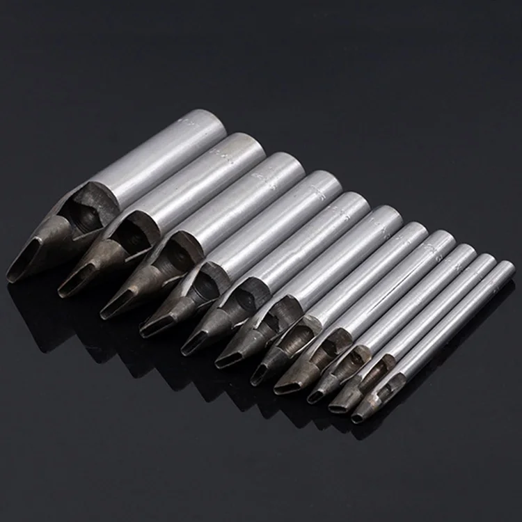 5pcs 6/7/8/9/10xm Diy Drilling Bit Leather Craft Puncher Flat Hole Punch Maker Cutter Chisel Tool Set
5pcs 6/7/8/9/10xm Diy Drilling Bit Leather Craft Puncher Flat Hole Punch Maker Cutter Chisel Tool Set