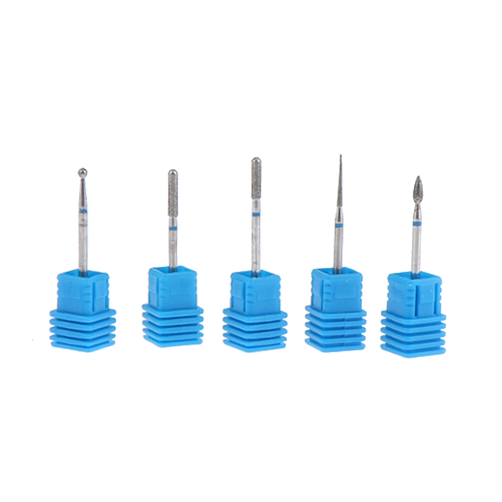 5pcs Steel Manicure Drill Accessories Nail Drill Bit Set, 3/32 Polish Tools Kit, Blue
5pcs Steel Manicure Drill Accessories Nail Drill Bit Set, 3/32 Polish Tools Kit, Blue