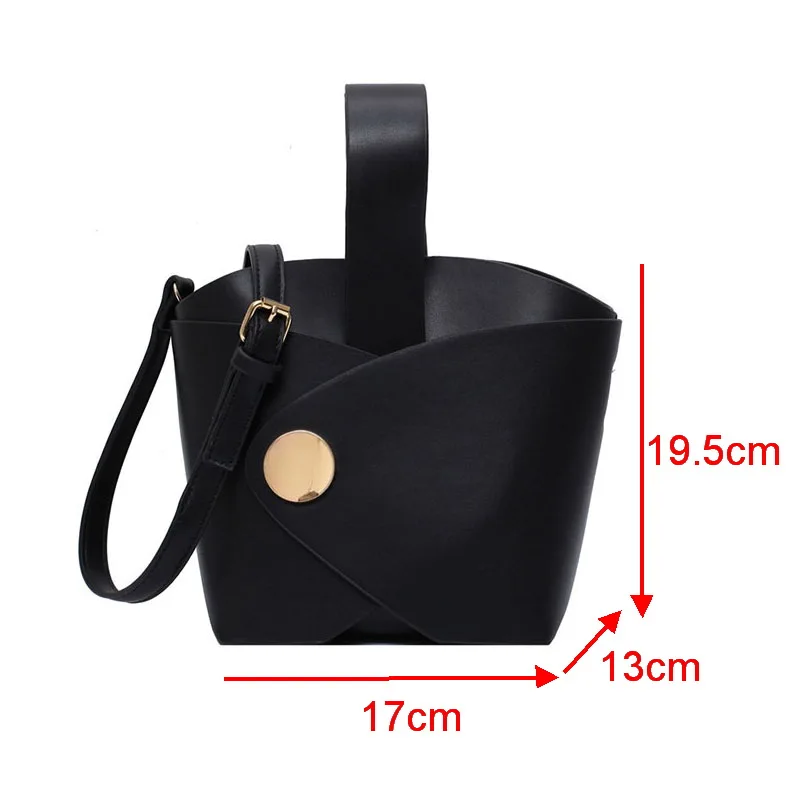 Ansloth Bucket Bag Women Hasp Shoulder Bag Ladies Quality PU Leather Bag Small Handbag Female Solid Color Crossbody Bag HPS775
Ansloth Bucket Bag Women Hasp Shoulder Bag Ladies Quality PU Leather Bag Small Handbag Female Solid Color Crossbody Bag HPS775