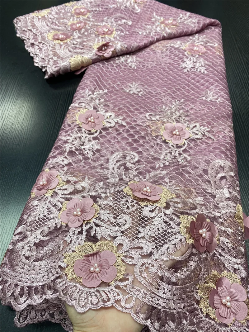 PGC 2021 High Quality African 3D Lace Fabric White French Nigerian Lace Fabrics For Women Wedding Party Dress Sewing YA3907B-3
PGC 2021 High Quality African 3D Lace Fabric White French Nigerian Lace Fabrics For Women Wedding Party Dress Sewing YA3907B-3