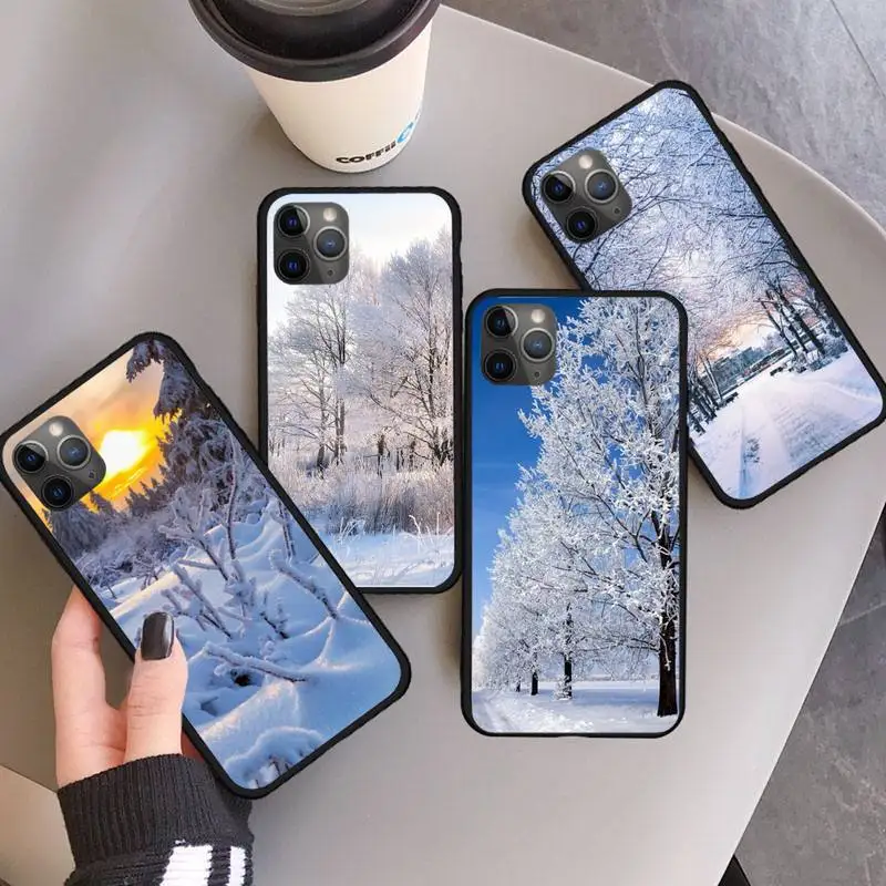 Winter Light Snow landscape pattern Phone Case For iphone 12 11 13 7 8 6 s plus x xs xr pro max mini
Winter Light Snow landscape pattern Phone Case For iphone 12 11 13 7 8 6 s plus x xs xr pro max mini
