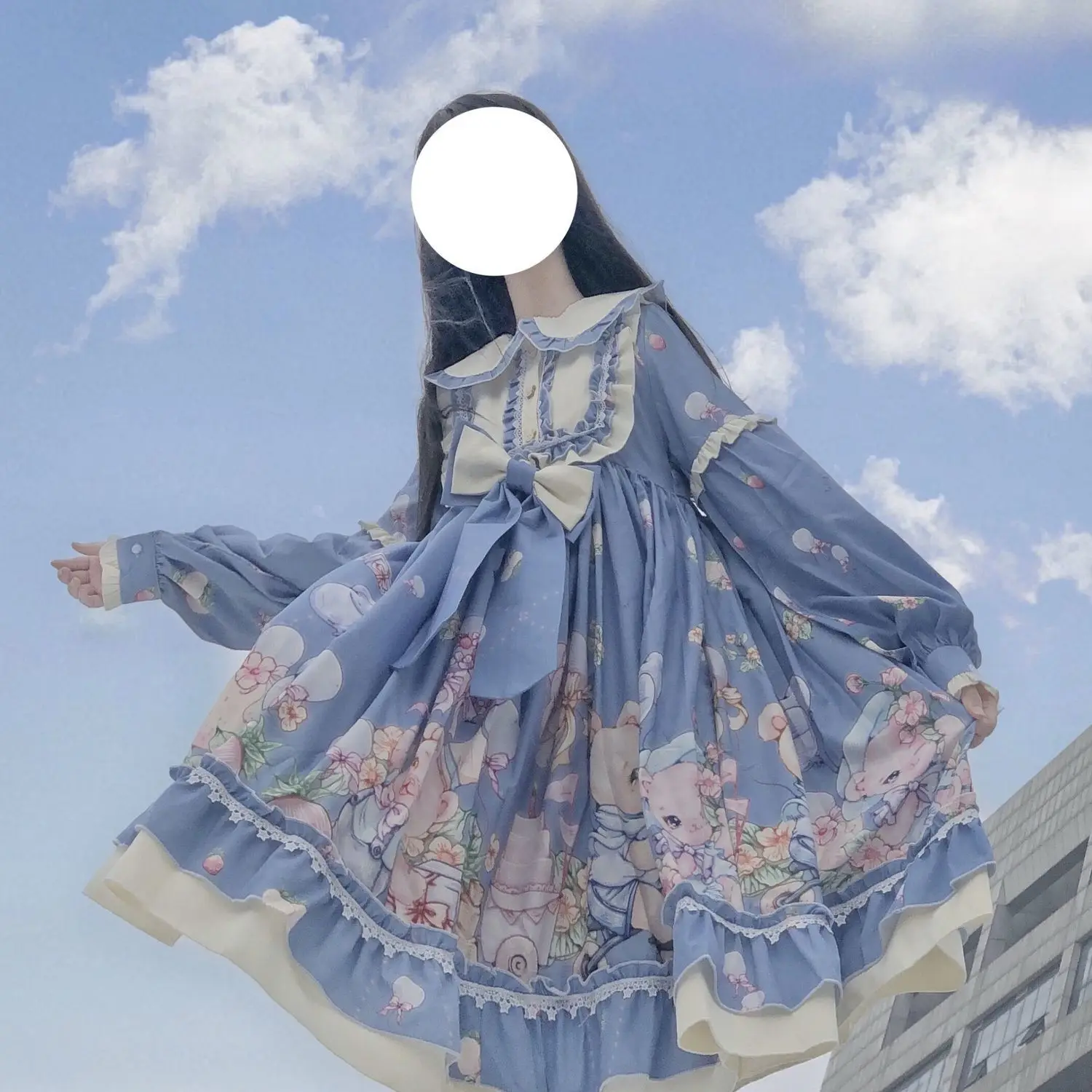 MAGOGO Japanese Original Lolita Dress Daily Design Doll Party Lolita Long Sleeve OP dress Princess Dress
MAGOGO Japanese Original Lolita Dress Daily Design Doll Party Lolita Long Sleeve OP dress Princess Dress