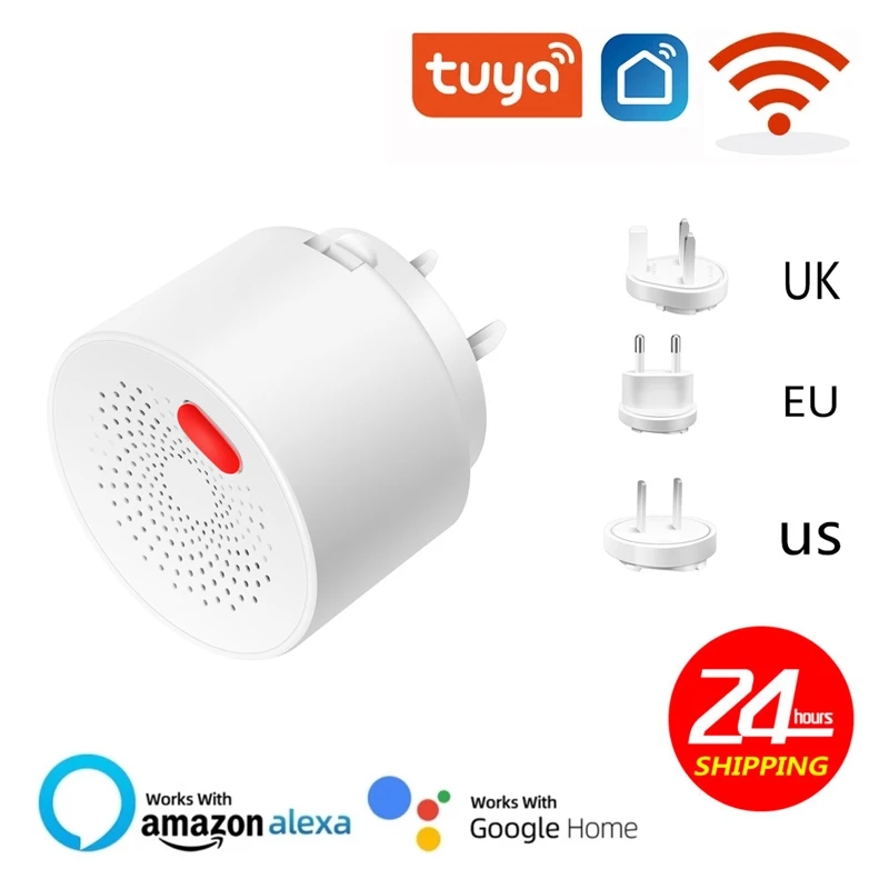 GAS Detector Alarm Wireless WIFI APP Notification Remote Control Natural Leak Combustible Gas Detector for Home Alarm System
GAS Detector Alarm Wireless WIFI APP Notification Remote Control Natural Leak Combustible Gas Detector for Home Alarm System