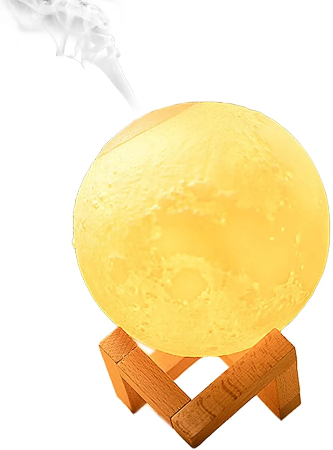 Moon Lamp Humidifier Air Humidifier USb Operated Decor Night Light LED Moon Desk Light with Wood Stand for Bedroom Living Room
Moon Lamp Humidifier Air Humidifier USb Operated Decor Night Light LED Moon Desk Light with Wood Stand for Bedroom Living Room