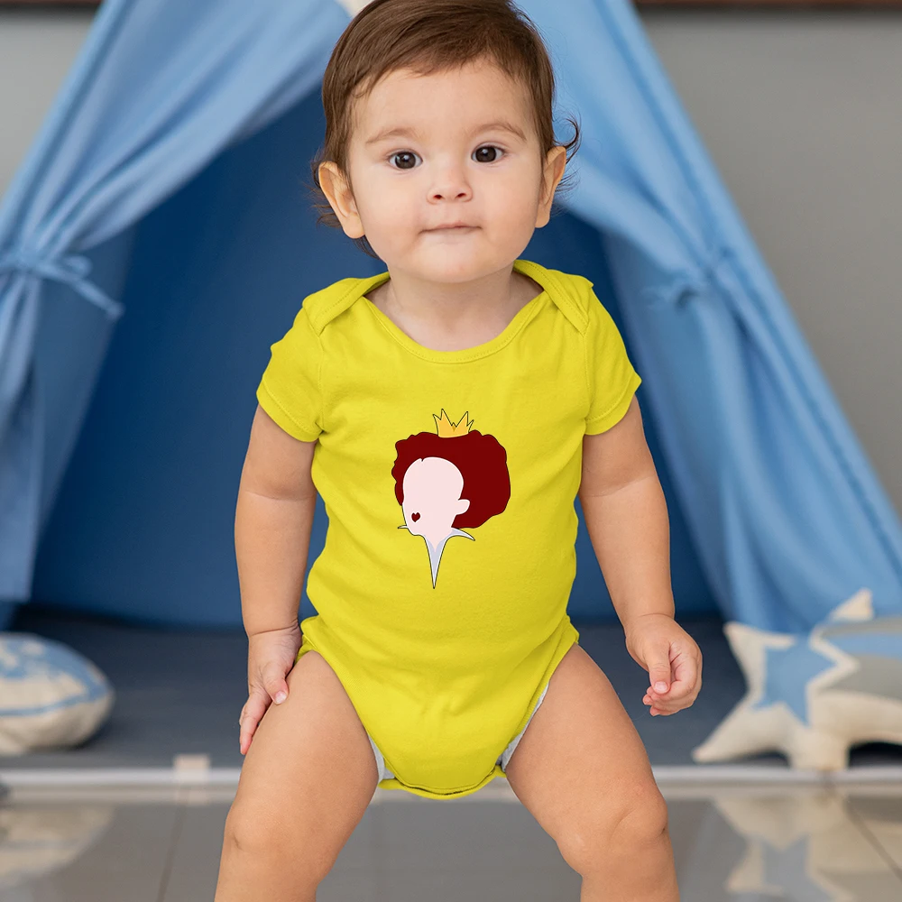 Disney Villain Cartoon Baby Romper Funny The Red Queen Print Toddler Girl Bodysuit Fashion Kawaii Harjauku Newborn Baby Boy Body
Disney Villain Cartoon Baby Romper Funny The Red Queen Print Toddler Girl Bodysuit Fashion Kawaii Harjauku Newborn Baby Boy Body