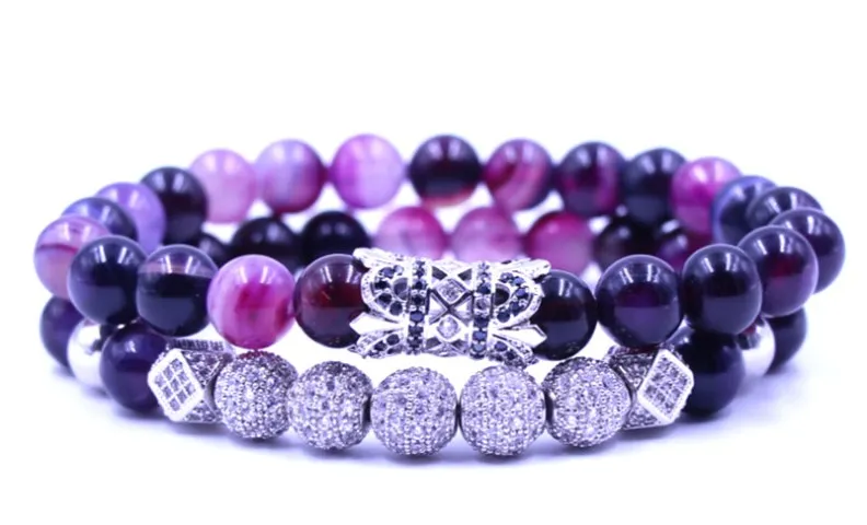 8 мм 2 шт./компл. 6h3 золотые эластичные регулируемые натуральные фиолетовые бусины микро паве cz цирконий кубический цирконий трубка браслет ювелирные изделия
8 мм 2 шт./компл. 6h3 золотые эластичные регулируемые натуральные фиолетовые бусины микро паве cz цирконий кубический цирконий трубка браслет ювелирные изделия