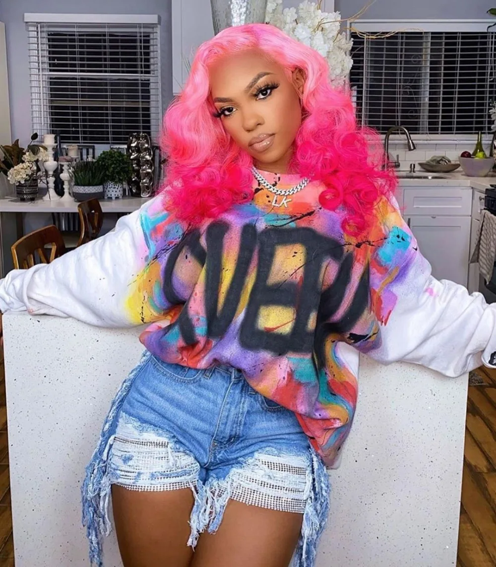 Echoine Tie Dye Print Letter Fall Tshirt Women Autumn Casual Oversize Streetwear sweatshrit Top women Tee
Echoine Tie Dye Print Letter Fall Tshirt Women Autumn Casual Oversize Streetwear sweatshrit Top women Tee