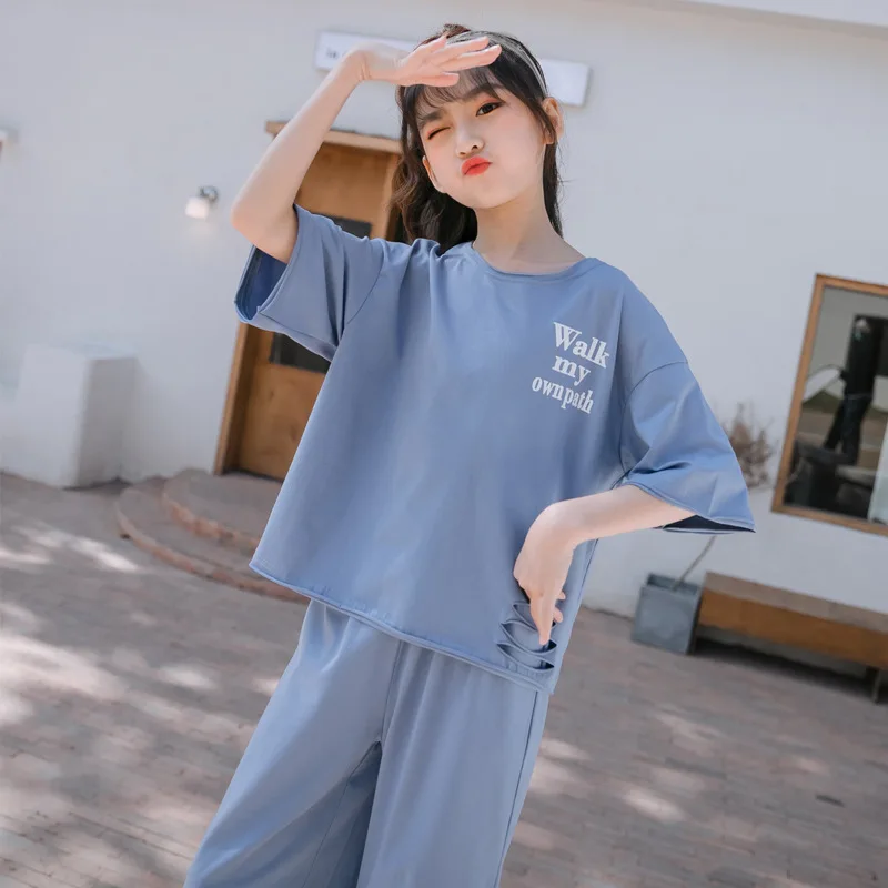 3 To 20 Years, Modal Cotton Girls Suit 2022 Summer Set Letters Kids Clothes Teenage Outfit Boys Casual Soft Mommy and Me,#6022
3 To 20 Years, Modal Cotton Girls Suit 2022 Summer Set Letters Kids Clothes Teenage Outfit Boys Casual Soft Mommy and Me,#6022