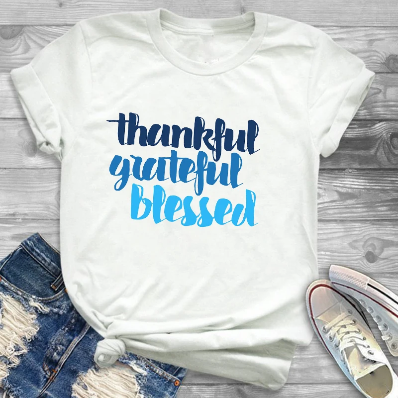 Women Thankful Grateful Arrow Cute T-Shirt Tee Shirt Tees T-shirts Thanksgiving Womens Female Graphic T Shirt 
Women Thankful Grateful Arrow Cute T-Shirt Tee Shirt Tees T-shirts Thanksgiving Womens Female Graphic T Shirt