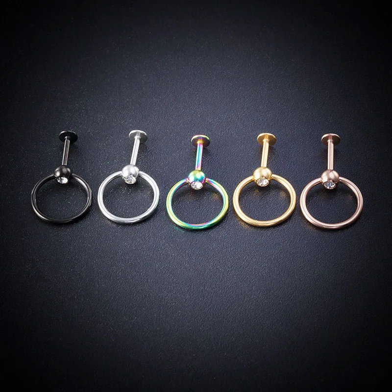 1-5 Pcs New Stainless Steel CBR Labret Piercing Lip Ring for Women Ear Cartilage Tragus Helix Stud Ear Piercing Body Jewelry 16G
1-5 Pcs New Stainless Steel CBR Labret Piercing Lip Ring for Women Ear Cartilage Tragus Helix Stud Ear Piercing Body Jewelry 16G