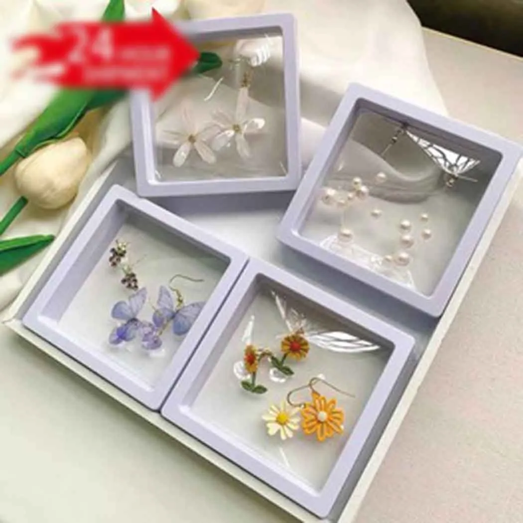 7cm Jewelry Display Box Portable Square Earrings Ring Necklaces Film Anti-oxidation Girl Cute Gifts
7cm Jewelry Display Box Portable Square Earrings Ring Necklaces Film Anti-oxidation Girl Cute Gifts