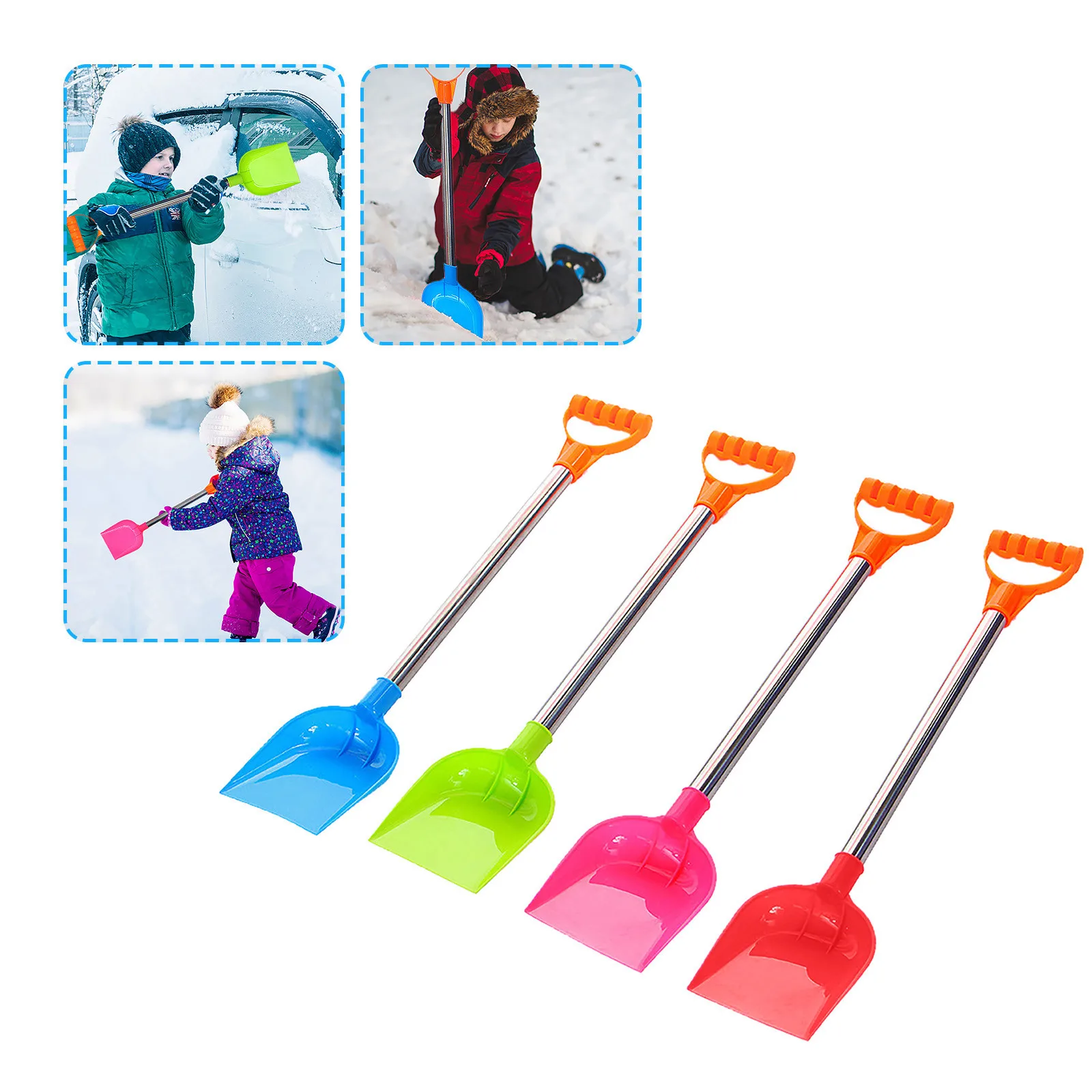 Funny Children's Snow Shovel Children's Beach Shovel With Stainless Steel Handle Retractable Outdoo Snow Shovel Aluminum Tools
Funny Children's Snow Shovel Children's Beach Shovel With Stainless Steel Handle Retractable Outdoo Snow Shovel Aluminum Tools