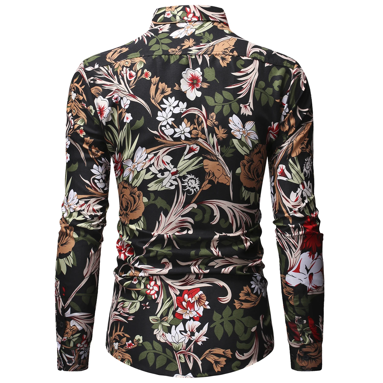 Long Sleeve Shirts For Men Slim Fit Printed Floral Shirts Good Quality Men Formal Wear Casual Shirts New Fashion Spring Shirts
Long Sleeve Shirts For Men Slim Fit Printed Floral Shirts Good Quality Men Formal Wear Casual Shirts New Fashion Spring Shirts