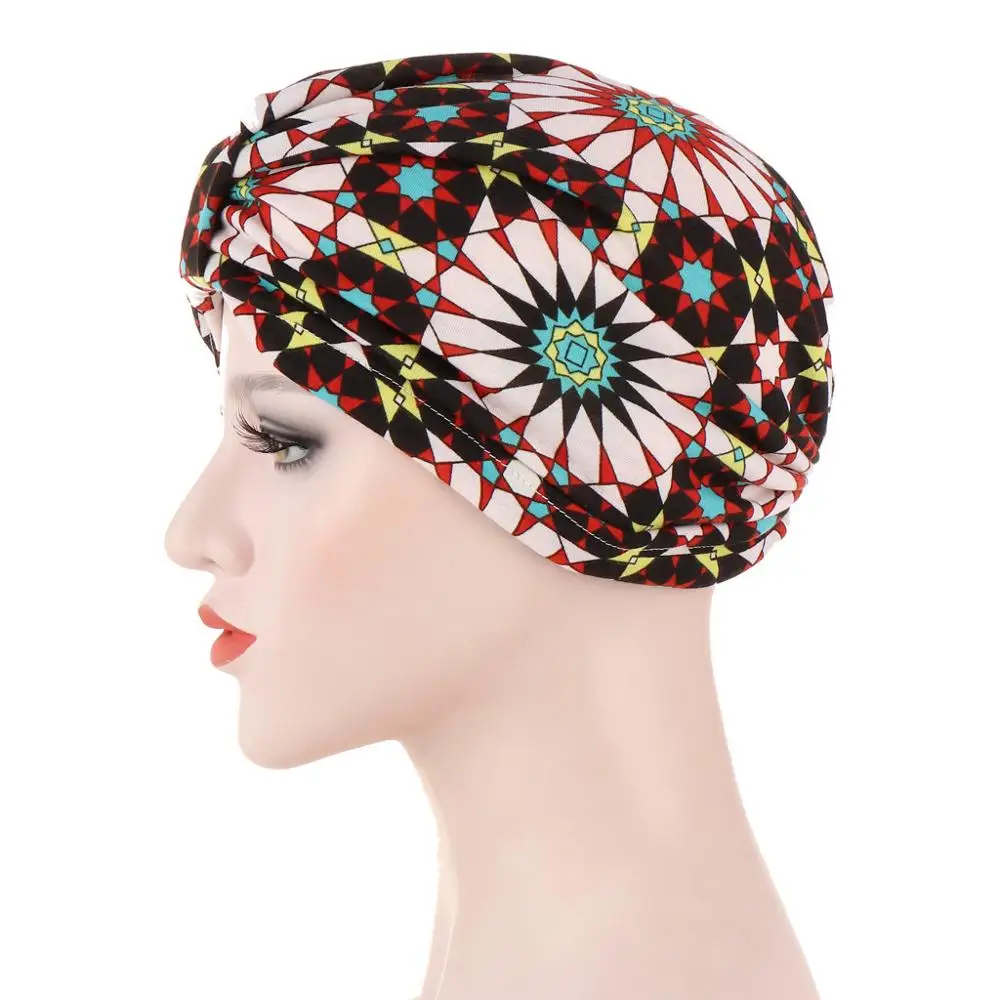 New Women Printed Muslim Hat Ruffle Knot Turban Hijab Caps Elastic Islamic Headwraps Indian Cap Ladies Hair Loss Chemo Cap
New Women Printed Muslim Hat Ruffle Knot Turban Hijab Caps Elastic Islamic Headwraps Indian Cap Ladies Hair Loss Chemo Cap