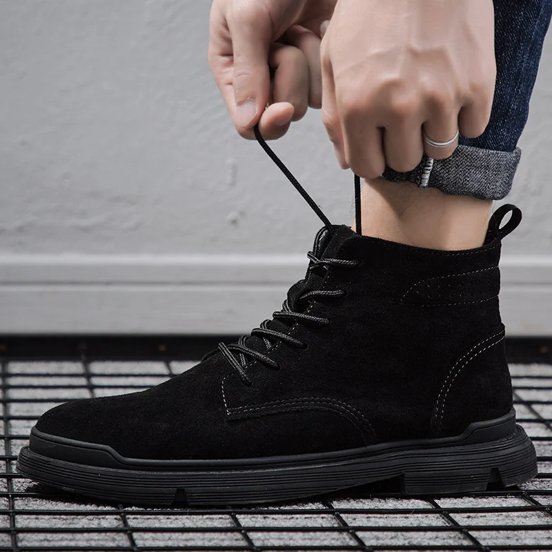Mens Casual Shoes Hot Sale Leisure Shoes Men Casual Fashion Men's Sneakers 2020 Mens Slip On Black High Top
Mens Casual Shoes Hot Sale Leisure Shoes Men Casual Fashion Men's Sneakers 2020 Mens Slip On Black High Top