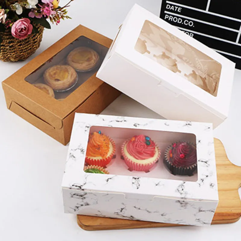 5Pcs 2/4/6 Cavities Marbling Cupcake Boxes and Packaging Cupcake Boxes with Window Muffin Dragee Holder Dessert Containers
5Pcs 2/4/6 Cavities Marbling Cupcake Boxes and Packaging Cupcake Boxes with Window Muffin Dragee Holder Dessert Containers