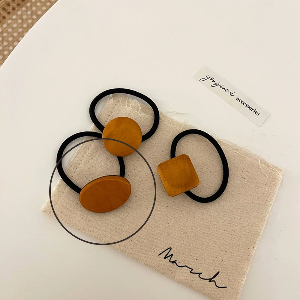 2021 New Headhair Rubber Bands Vintage Wooden Geometric Coffee Brown Hair Ties For Women Hair Accessories
2021 New Headhair Rubber Bands Vintage Wooden Geometric Coffee Brown Hair Ties For Women Hair Accessories