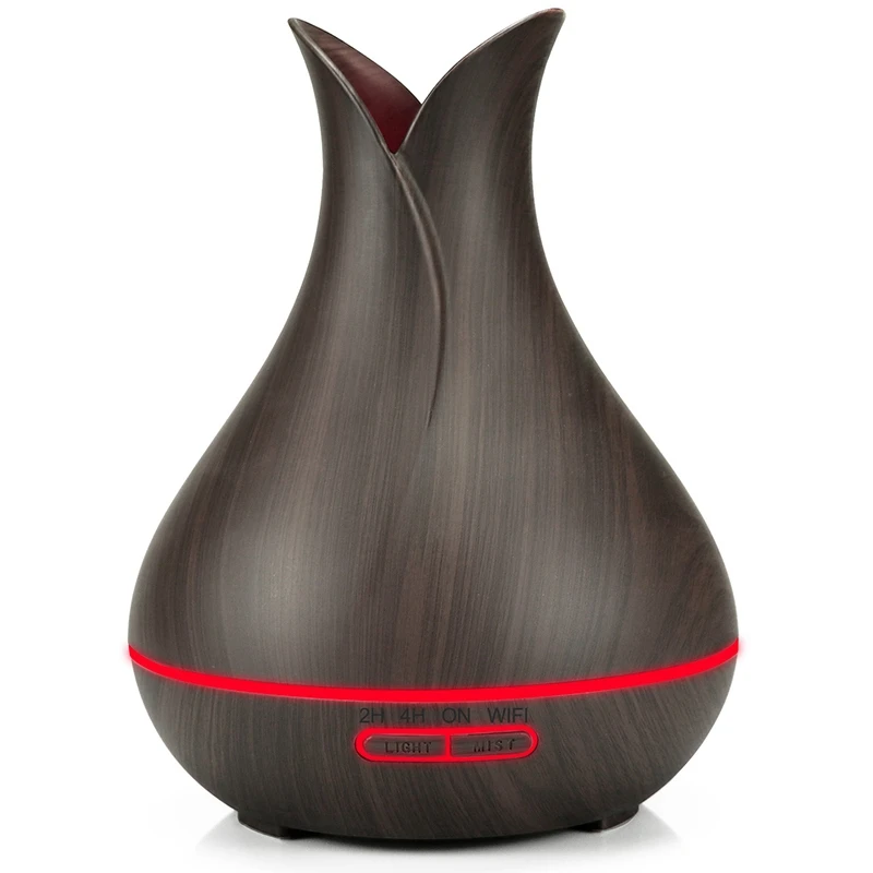 Smart Wifi Air Humidifier Essential Oil Aromatherapy Diffuser with Alexa Google App Voice Control 400Ml
Smart Wifi Air Humidifier Essential Oil Aromatherapy Diffuser with Alexa Google App Voice Control 400Ml