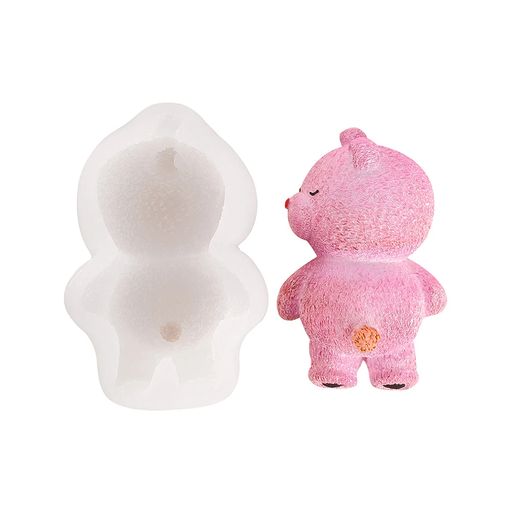 3D Sleepy Bear 11*6.5*4.5CM Jelly Candy Cake Silicone Mold UV Resin Mold Cake Decoration DIY Cake Soap Jewelry Mold Baking Tools
3D Sleepy Bear 11*6.5*4.5CM Jelly Candy Cake Silicone Mold UV Resin Mold Cake Decoration DIY Cake Soap Jewelry Mold Baking Tools