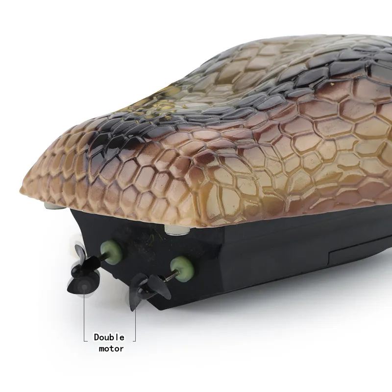 2 In 1 2.4G Remote Control RC Snake Boats Electric Animal Ship Speedboat Simulation Summer Water Spoof Model Toys for Children 
2 In 1 2.4G Remote Control RC Snake Boats Electric Animal Ship Speedboat Simulation Summer Water Spoof Model Toys for Children