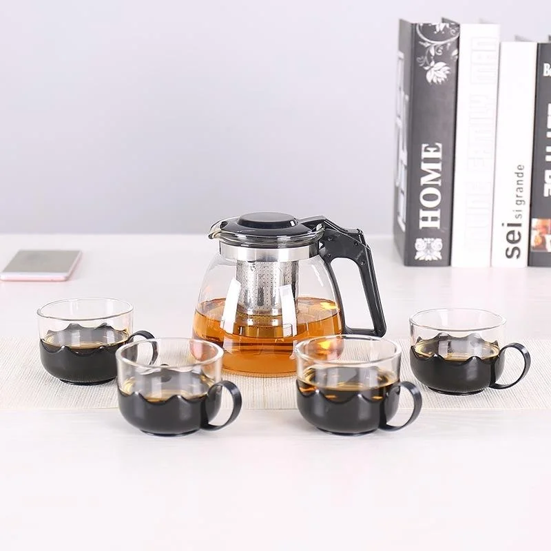 Heat-resistant Glass Tea Set Teaware Sets Home Teapot Tea Cups Drinkware Accessories
Heat-resistant Glass Tea Set Teaware Sets Home Teapot Tea Cups Drinkware Accessories