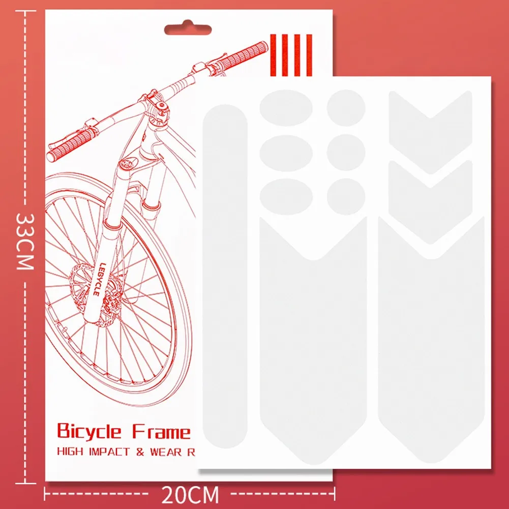 Road MTB Bike Bicycle Sticker Decals Frame/Fork Protection Kit Wear Resistant Removeable Sticker Anti-Skid Guard Frame Cover
Road MTB Bike Bicycle Sticker Decals Frame/Fork Protection Kit Wear Resistant Removeable Sticker Anti-Skid Guard Frame Cover