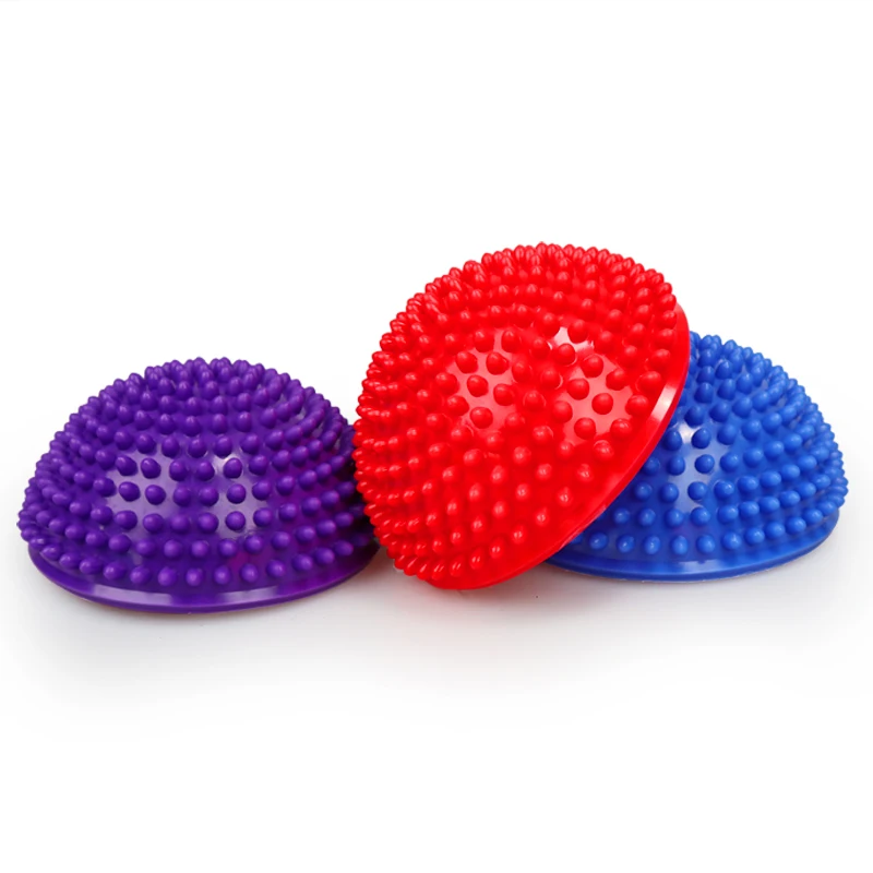 16cm Yoga Ball PVC Inflatable Massage Point Half Fit Ball Balance Trainer Stabilizer GYM Pilates Fitness Balancing Ball
16cm Yoga Ball PVC Inflatable Massage Point Half Fit Ball Balance Trainer Stabilizer GYM Pilates Fitness Balancing Ball