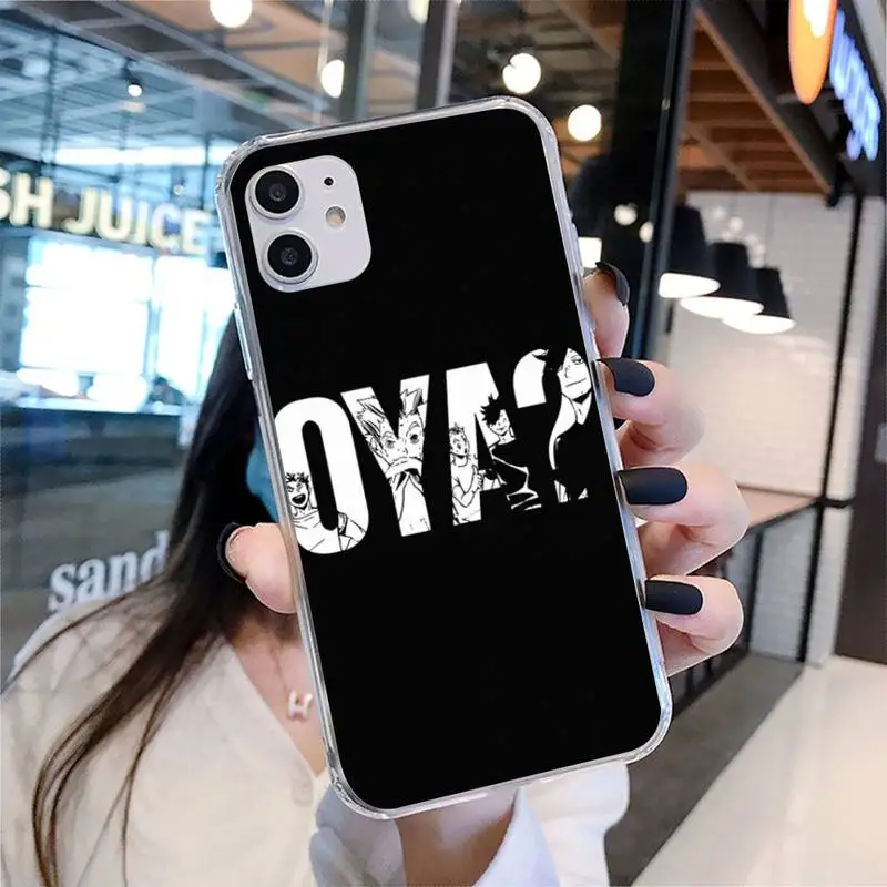 HTXian Oya Oya Oya Haikyuu Phone Case For iPhone SE2 11 11Pro XS MAX XR 7 8 6 Plus 5 5S SE 12 mini 12Pro Max
HTXian Oya Oya Oya Haikyuu Phone Case For iPhone SE2 11 11Pro XS MAX XR 7 8 6 Plus 5 5S SE 12 mini 12Pro Max