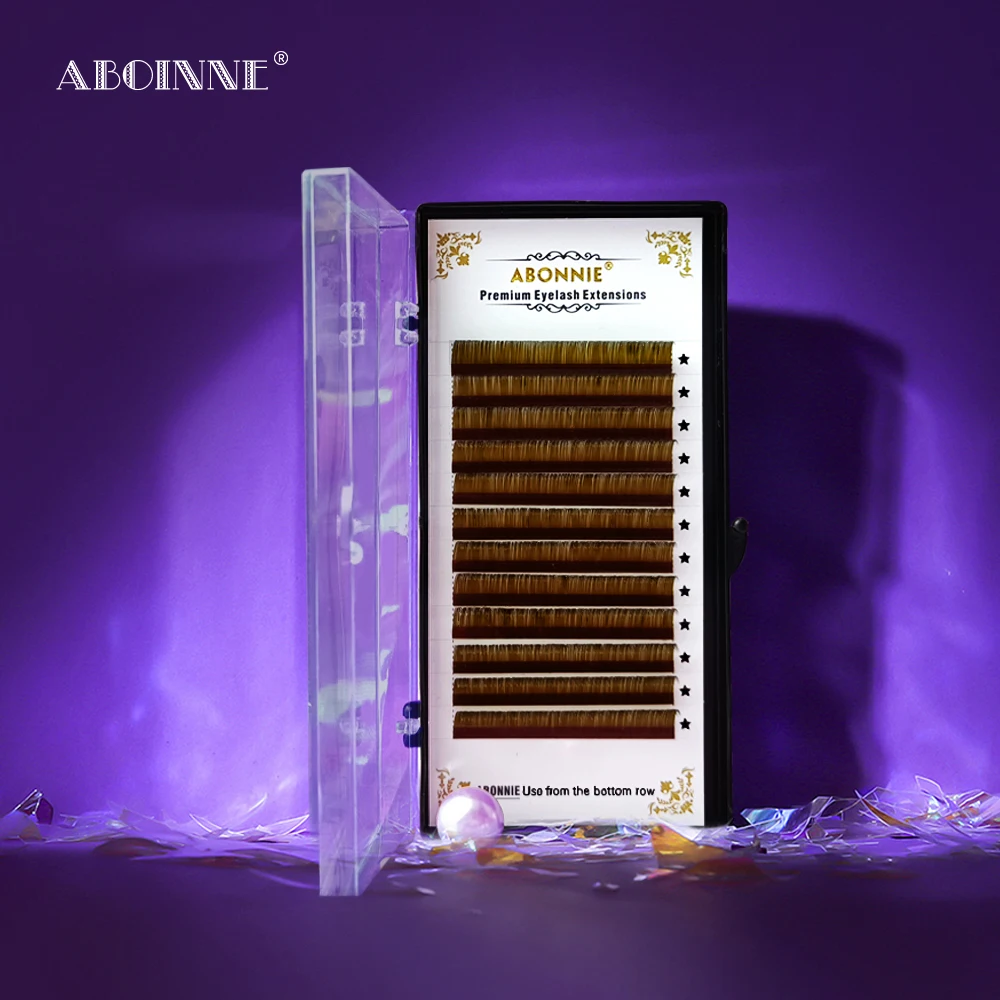 Abonnie Dark Brown Individual Eyelash Extension Premium Eyelashes 8-15&mix Mink Lashes Professional Lash Extension
Abonnie Dark Brown Individual Eyelash Extension Premium Eyelashes 8-15&mix Mink Lashes Professional Lash Extension