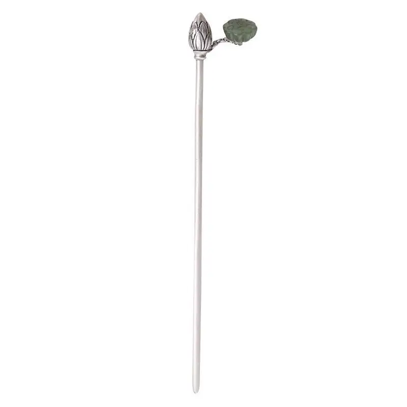 Original design Thai silver antique flower bud pendant hairpin Chinese cultural charm women's light luxury jewelry
Original design Thai silver antique flower bud pendant hairpin Chinese cultural charm women's light luxury jewelry
