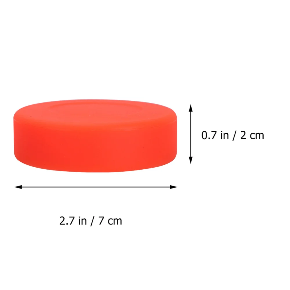 10 Pcs Adjustable Hardness Rubber Ice Hockey Pucks Matte Hockey Balls Sports Supplies for Roller Street Hockey(Orange)
10 Pcs Adjustable Hardness Rubber Ice Hockey Pucks Matte Hockey Balls Sports Supplies for Roller Street Hockey(Orange)