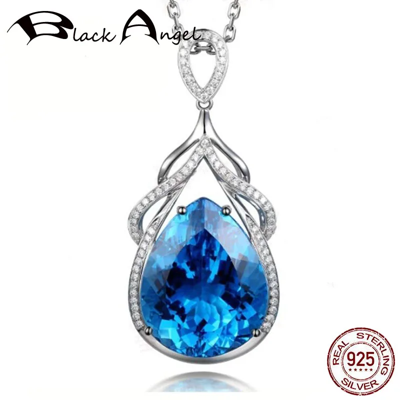 New Silver Sapphire Pendants For Women S925 Tears of Mermaid Pendant Fit DIY Necklace Fine Jewelry Without Chain
New Silver Sapphire Pendants For Women S925 Tears of Mermaid Pendant Fit DIY Necklace Fine Jewelry Without Chain