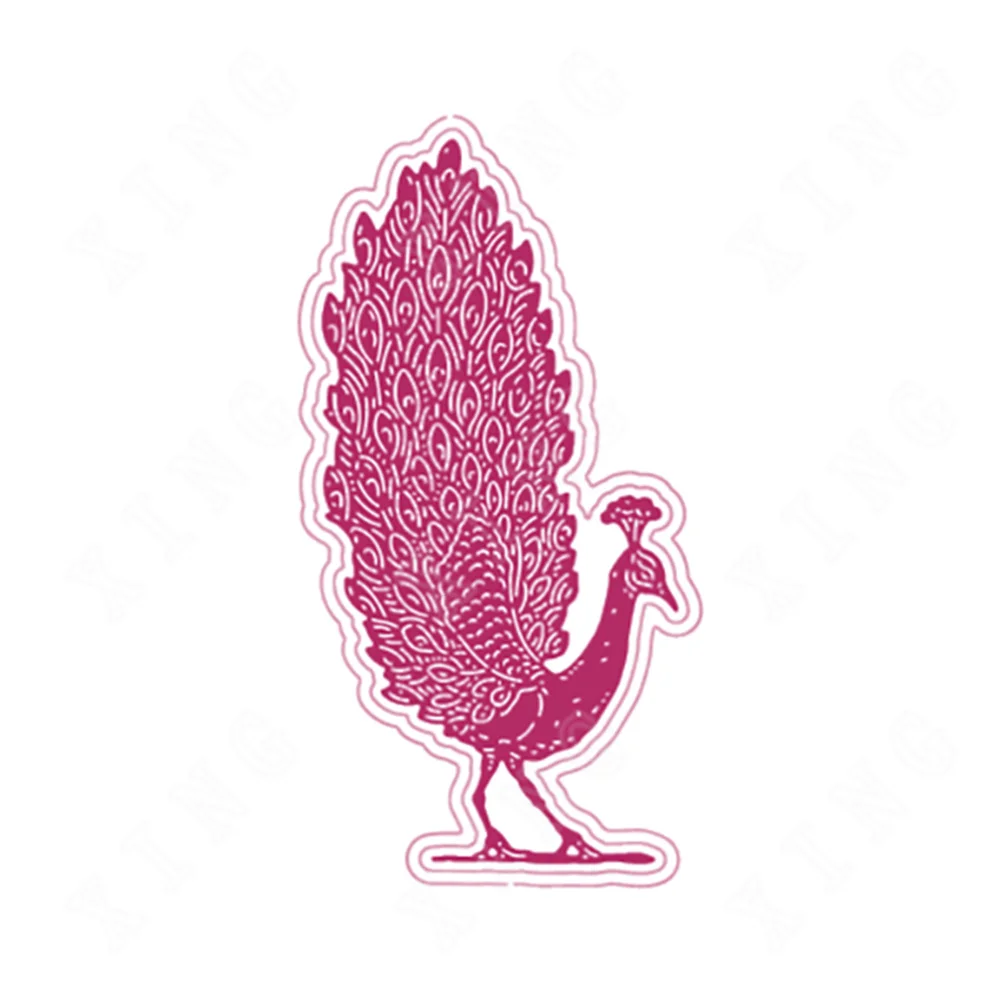 New Diy In The Courtyard Collection Posing Peacock Metal Cutting Dies Scrapbooking Album Diary Decoration 3D Embossing Folders
New Diy In The Courtyard Collection Posing Peacock Metal Cutting Dies Scrapbooking Album Diary Decoration 3D Embossing Folders