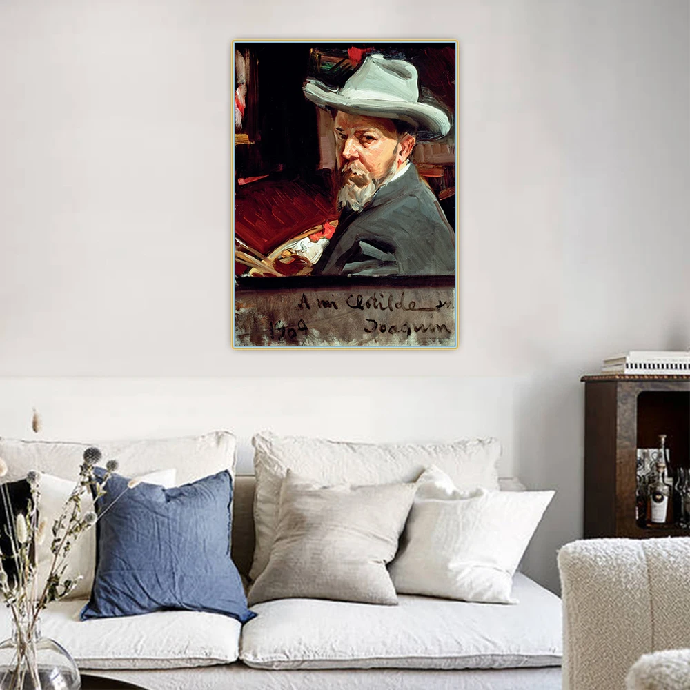 Canvas Oil Painting Joaquin Sorolla"Self Portrait"Wall Aesthetic Western Art Decor Poster Backdrop Home Room Interior Decoration
Canvas Oil Painting Joaquin Sorolla"Self Portrait"Wall Aesthetic Western Art Decor Poster Backdrop Home Room Interior Decoration