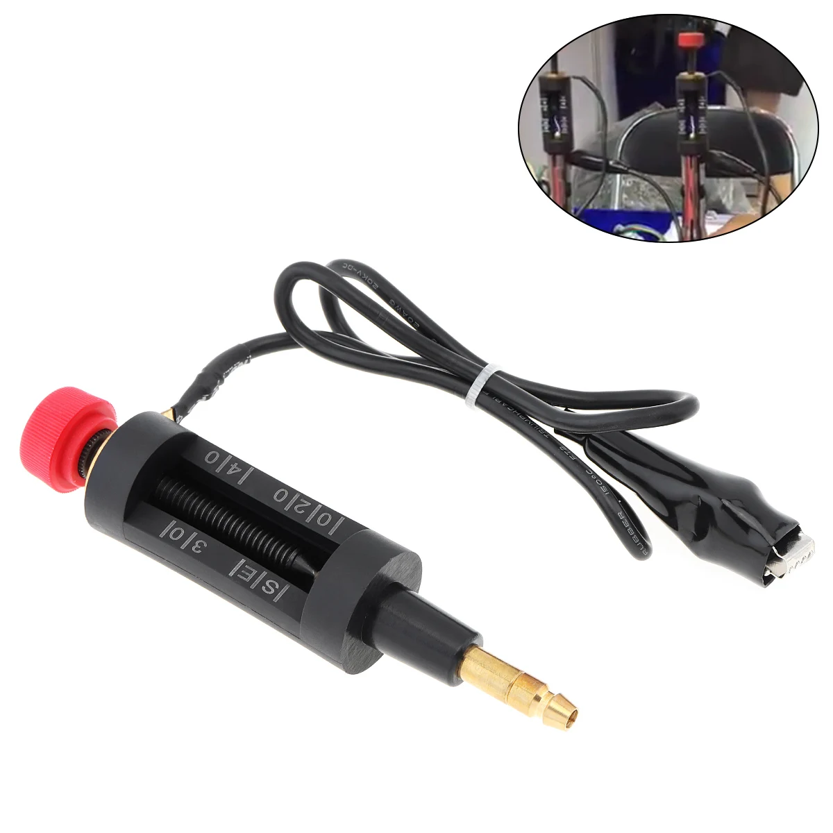 Professional Adjustable Ignition Coil Tester with Standard Plug Spark Circuit Test Tool for Car Motorcycles Engines Diagnostic
Professional Adjustable Ignition Coil Tester with Standard Plug Spark Circuit Test Tool for Car Motorcycles Engines Diagnostic