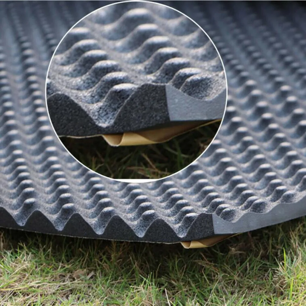 100x50cm Car Sound Deadener Acoustic Foam Noise Insulation Mat Kids Room Wall Studio Sound-Proof Dampening Sticker
100x50cm Car Sound Deadener Acoustic Foam Noise Insulation Mat Kids Room Wall Studio Sound-Proof Dampening Sticker