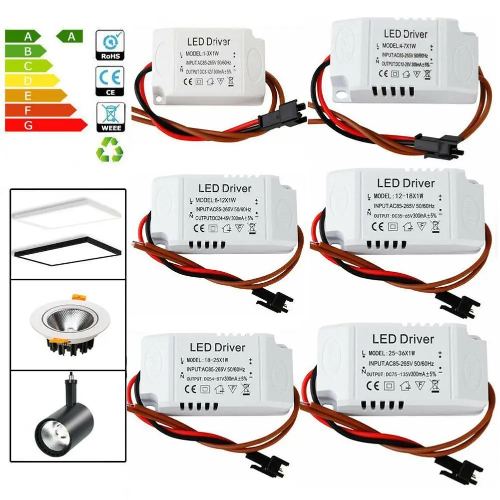 1-36 Вт 3-135 в светодиодный электронный трансформатор лампа панель светодиодный внешний источник питания с широким напряжением 
1-36 Вт 3-135 в светодиодный электронный трансформатор лампа панель светодиодный внешний источник питания с широким напряжением