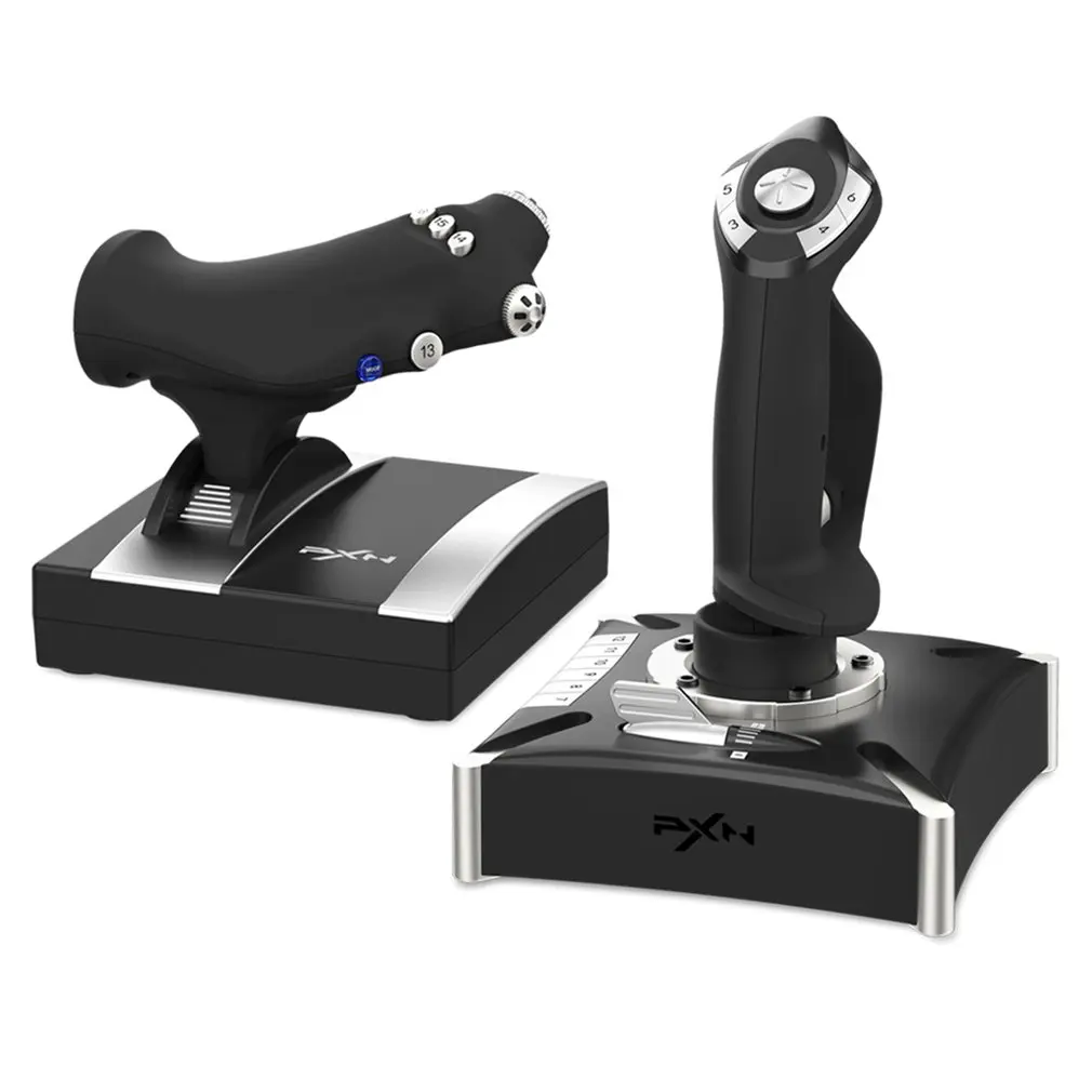 Flight Stick Joystick PXN-2119 PRO USB Simulator Flight Controller Joystick Dual-Vibration For Microsoft Flight Simulator
Flight Stick Joystick PXN-2119 PRO USB Simulator Flight Controller Joystick Dual-Vibration For Microsoft Flight Simulator