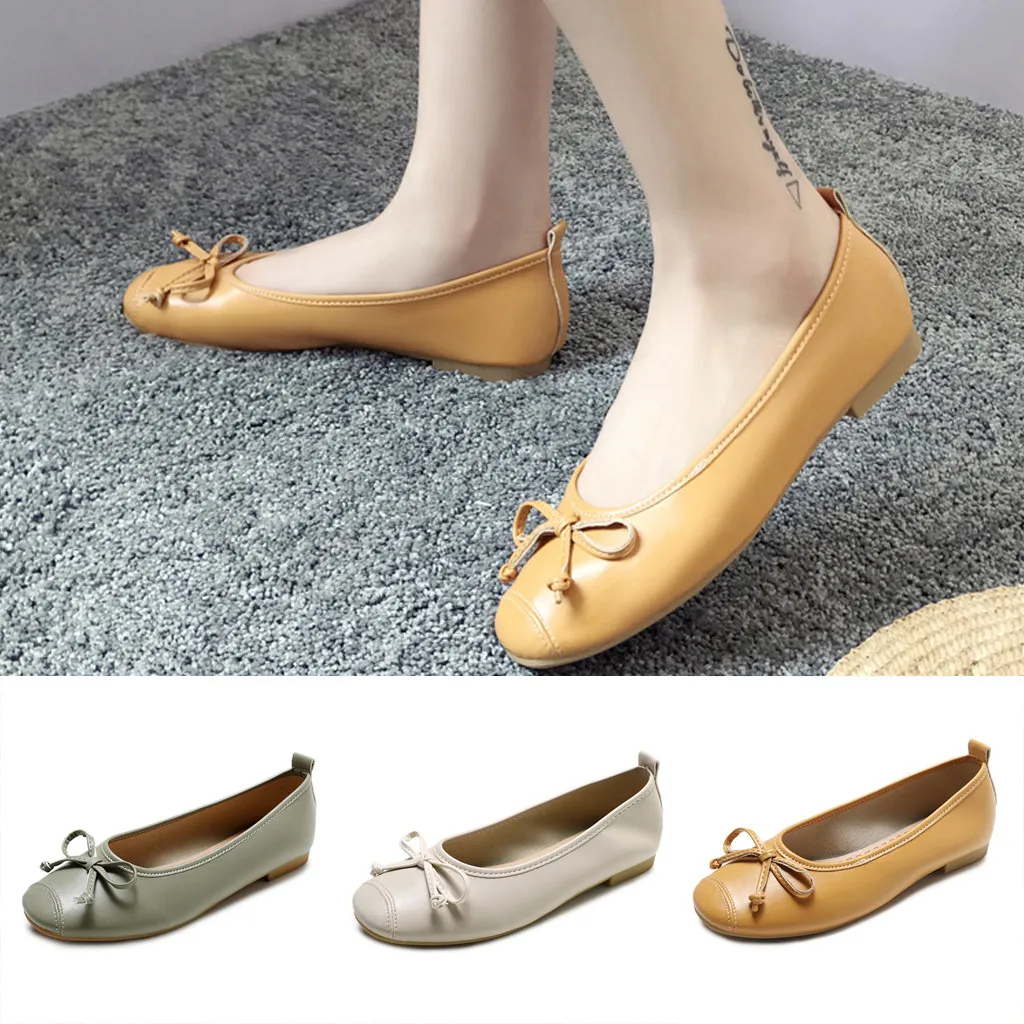 Women's shallow mouth flat shoes bow soft bottom wild non-slip women's casual comfort shoes new listing 2020
Women's shallow mouth flat shoes bow soft bottom wild non-slip women's casual comfort shoes new listing 2020
