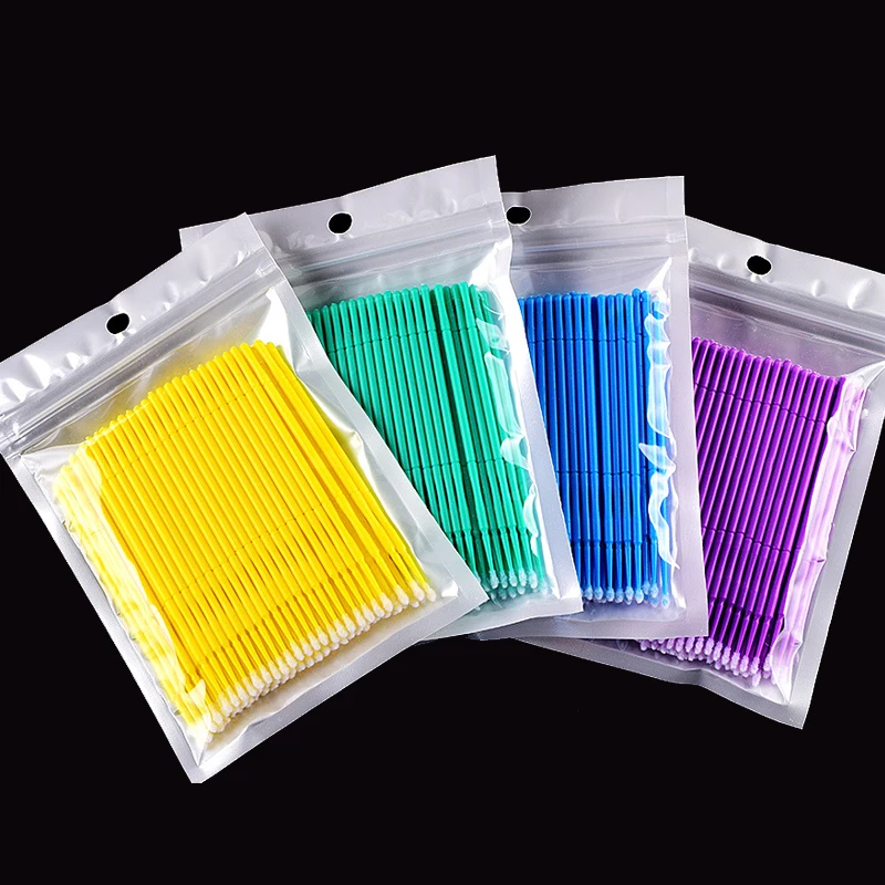 1.2/2/2.5mm Disposable Tattoo Cotton Swab Eyelash Microblading Micro Brush Applicator Tattoo Supplie for Permanent Makeup Beauty
1.2/2/2.5mm Disposable Tattoo Cotton Swab Eyelash Microblading Micro Brush Applicator Tattoo Supplie for Permanent Makeup Beauty