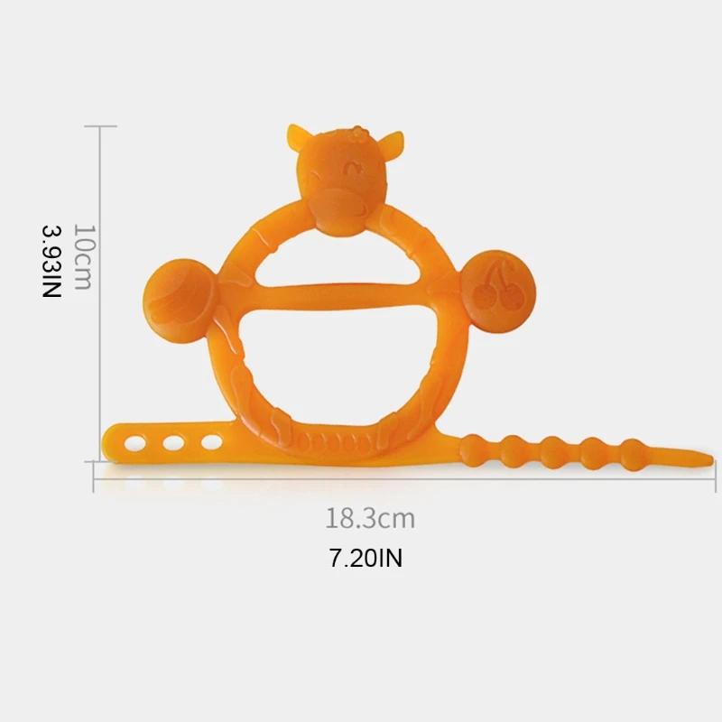 Adjustable Wristband Chew Toys Silicone Baby Teether Toy Teething Relief Pacifier High-Quality Material Made
Adjustable Wristband Chew Toys Silicone Baby Teether Toy Teething Relief Pacifier High-Quality Material Made