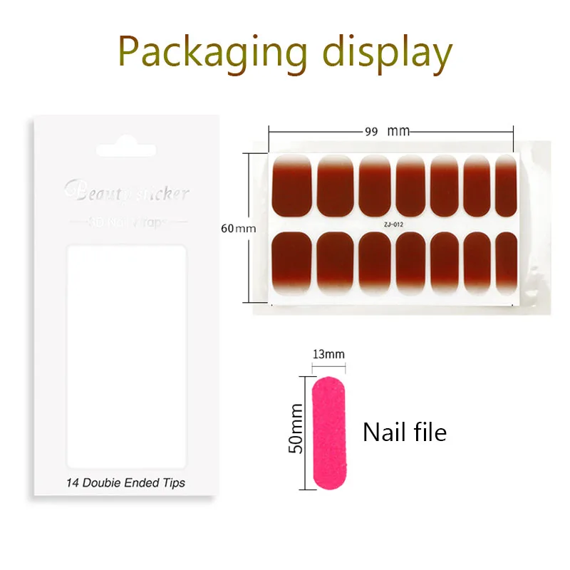 LADY KINDOM 3D Hot Stamping Pure Color Nail Polish Films Waterproof Long Lasting Nail Strips Eco-friendly Nail Decals Sticker 
LADY KINDOM 3D Hot Stamping Pure Color Nail Polish Films Waterproof Long Lasting Nail Strips Eco-friendly Nail Decals Sticker