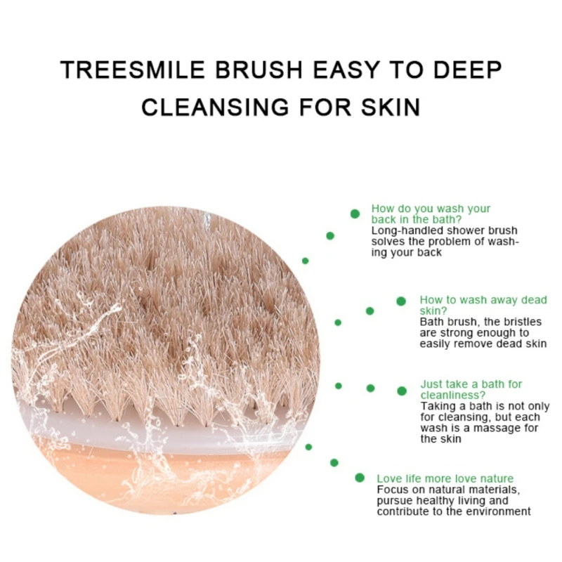(1) Silica Gel Non-slip Bath Brush Massage Brush Body Scrubber Bath Brushes, Sponges & Scrubbers
(1) Silica Gel Non-slip Bath Brush Massage Brush Body Scrubber Bath Brushes, Sponges & Scrubbers