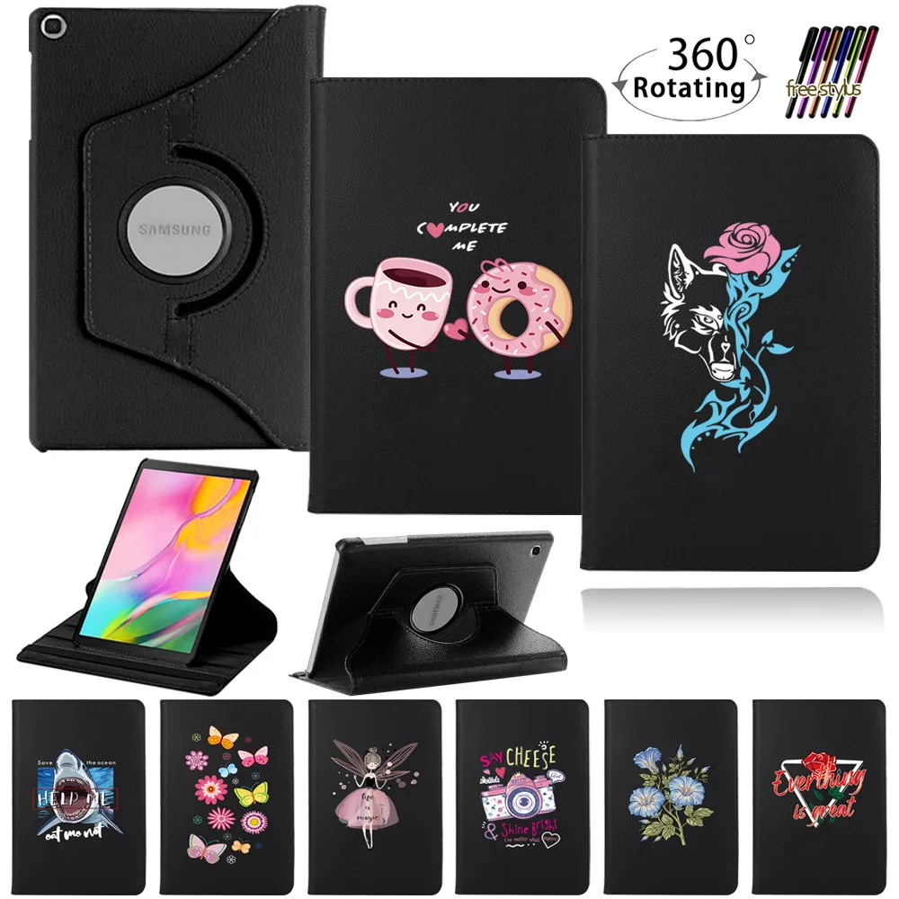 For Samsung Galaxy Tab A 10.1" 2019 T510 T515/Tab S6 Lite 10.4" P610 P615 PU Leather Cover 360 Degree Rotating Tablet Cover Case
For Samsung Galaxy Tab A 10.1" 2019 T510 T515/Tab S6 Lite 10.4" P610 P615 PU Leather Cover 360 Degree Rotating Tablet Cover Case