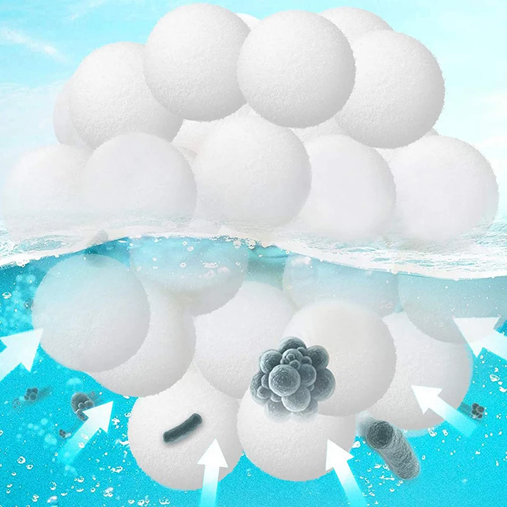 Water Cleanning Pool Filter Balls Eco-Friendly Fiber Filter Spherical Media For Indoor Outdoor Swimming Pool System Sand Filters
Water Cleanning Pool Filter Balls Eco-Friendly Fiber Filter Spherical Media For Indoor Outdoor Swimming Pool System Sand Filters