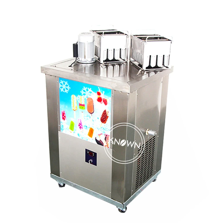 2 Molds Popsicle Machine Stainless Steel Ice Popsicle Machine 240PCS/H Hard Ice Cream Machine
2 Molds Popsicle Machine Stainless Steel Ice Popsicle Machine 240PCS/H Hard Ice Cream Machine